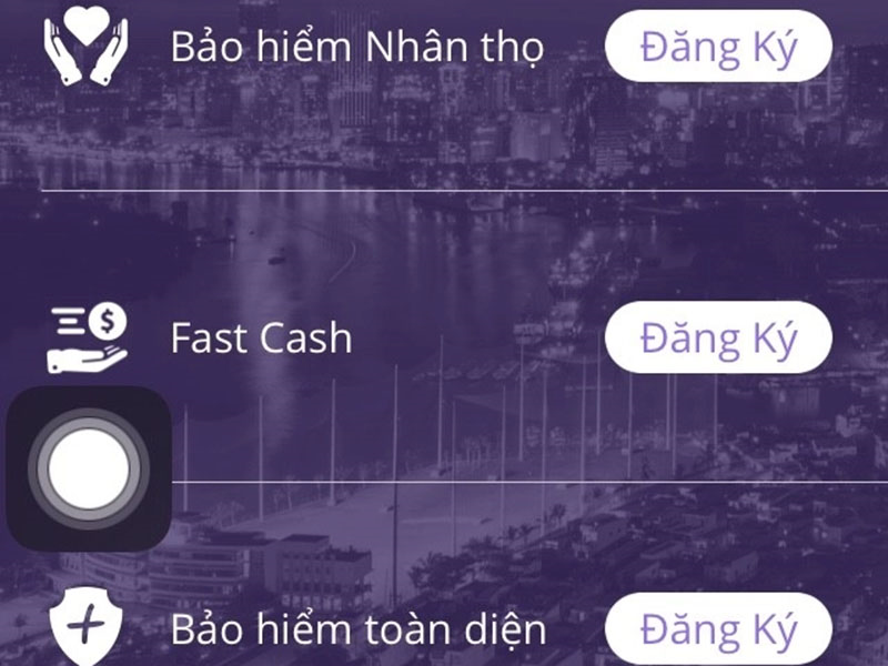 Đăng ký sử dụng dịch vụ ứng tiền Fast Cash Timo